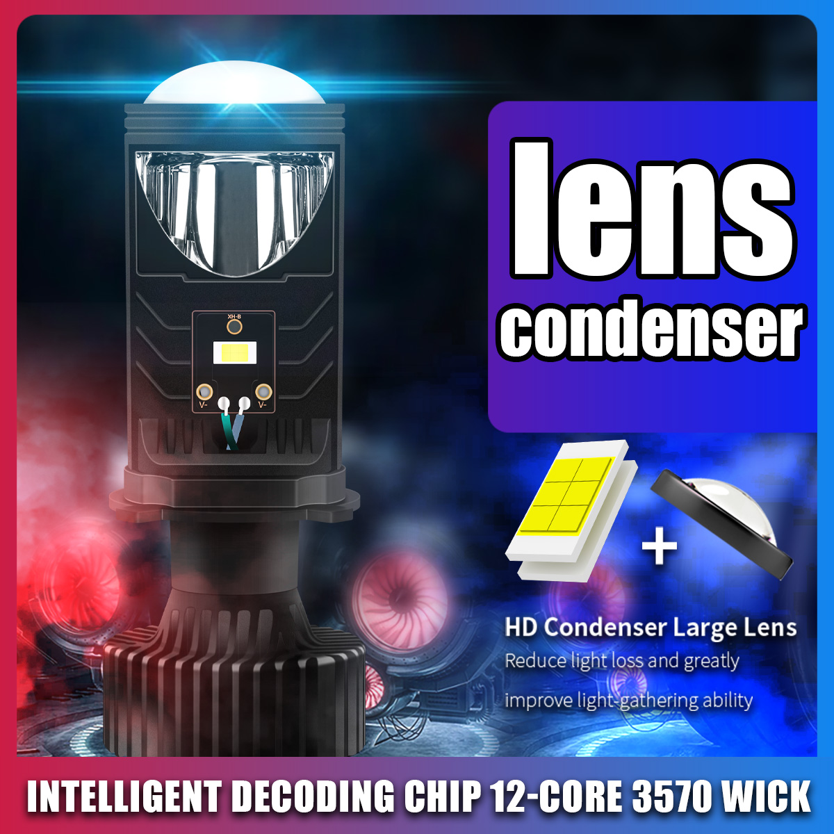 Мини светодиодные линзы h4, ав – обзор и цена Headlight Aiming Tool